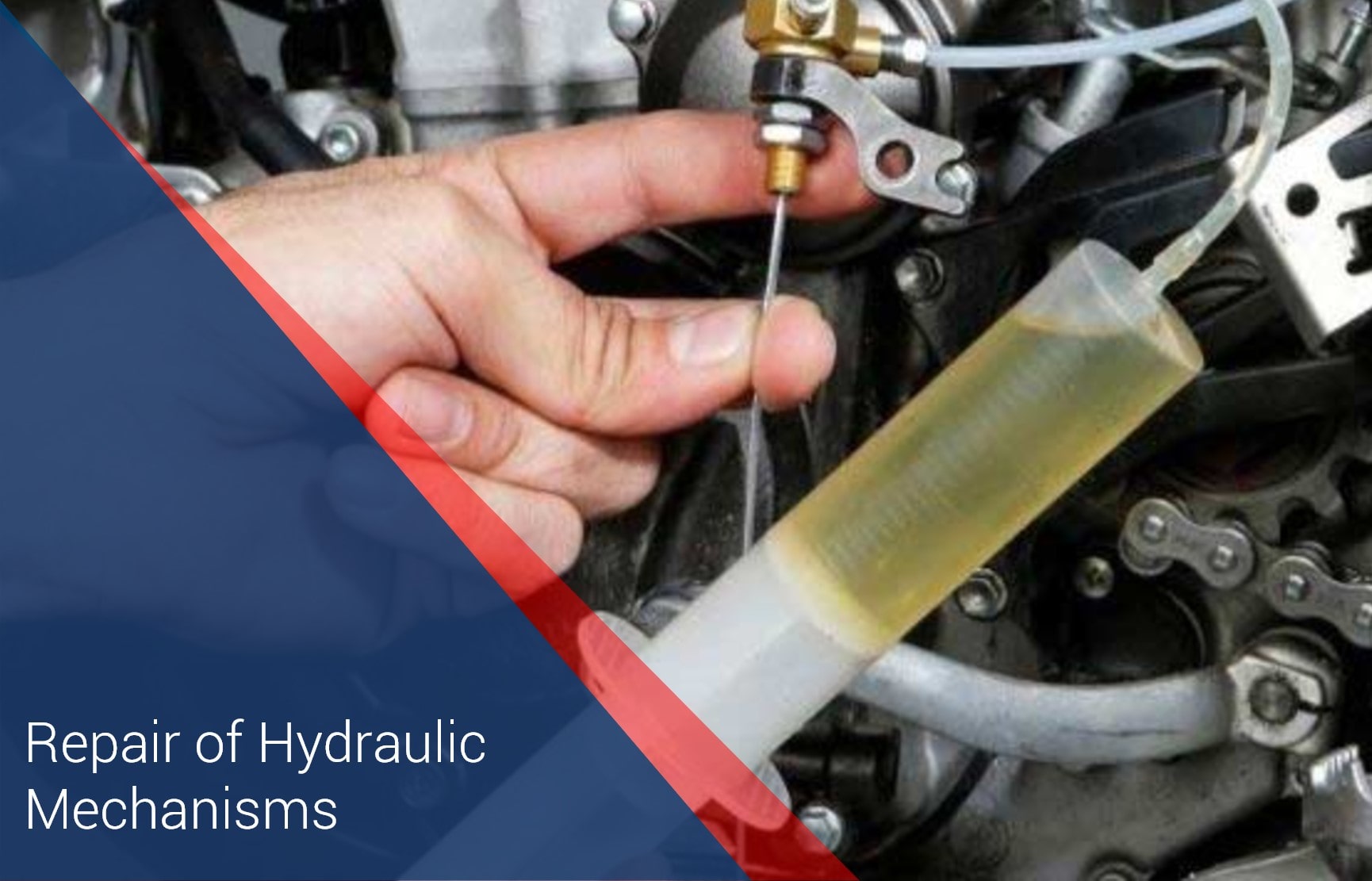 Repair of Hydraulic Mechanisms